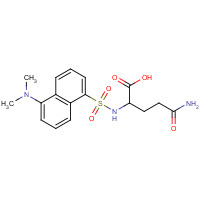 1101-67-3 DANSYL-L-GLUTAMINE chemical structure