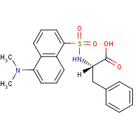 1104-36-5 DANSYL-L-PHENYLALANINE chemical structure
