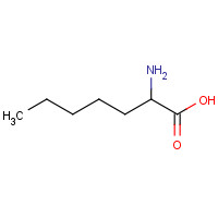 1115-90-8 2-AMINOHEPTANOIC ACID chemical structure