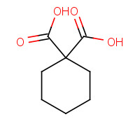 1127-08-8 CYCLOHEXANE-1,1-DICARBOXYLIC ACID chemical structure