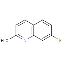 1128-74-1 7-FLUORO-2-METHYLQUINOLINE chemical structure