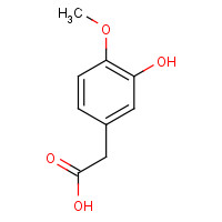 1131-94-8 3-Hydroxy-4-methoxyphenylacetic acid chemical structure