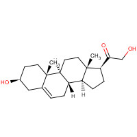 1164-98-3 21-HYDROXYPREGNENOLONE chemical structure