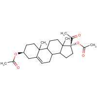 1176-21-2 17ALPHA-HYDROXYPREGNENOLONE-3,17-DIACETATE chemical structure