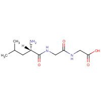 1187-50-4 L-LEUCYL-GLYCYL-GLYCINE chemical structure