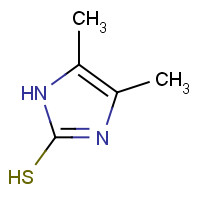 1192-72-9 4,5-DIMETHYL-1H-IMIDAZOLE-2-THIOL chemical structure