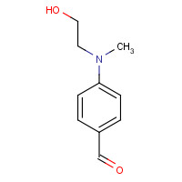 1201-91-8 N-Methyl-N-(2-hydroxyethyl)-4-aminobenzaldehyde chemical structure