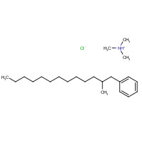 1399-80-0 METHYLDODECYLBENZYL TRIMETHYL AMMONIUM CHLORIDE chemical structure