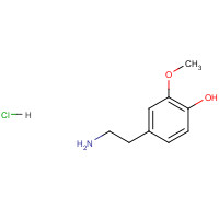 1477-68-5 3-O-Methyldopamine hydrochloride chemical structure