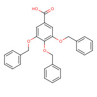 1486-48-2 3,4,5-TRIS(BENZYLOXY)BENZOIC ACID chemical structure