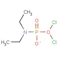 1498-54-0 DICHLORO N,N-DIETHYLPHOSPHORAMIDITE chemical structure