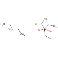 1518-58-7 DIETHYLAMMONIUM DIETHYLDITHIOCARBAMATE chemical structure