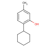 1596-13-0 2-CYCLOHEXYL-5-METHYLPHENOL chemical structure
