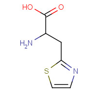 1596-65-2 BETA-(2-THIAZOLYL)-DL-ALANINE chemical structure