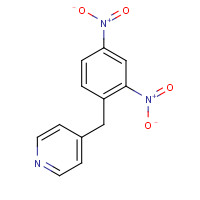 1603-85-6 4-(2,4-DINITROBENZYL)PYRIDINE chemical structure