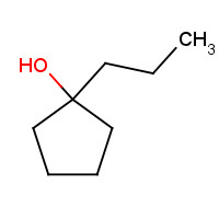 1604-02-0 1-N-PROPYLCYCLOPENTANOL chemical structure