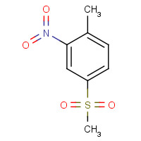 1671-49-4 2-Nitro-4-methylsulfonyltoluene chemical structure