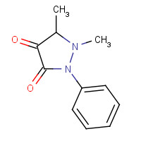 1672-63-5 4-HYDROXYANTIPYRINE chemical structure