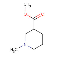 1690-72-8 1-METHYL-PIPERIDINE-3-CARBOXYLIC ACID METHYL ESTER chemical structure