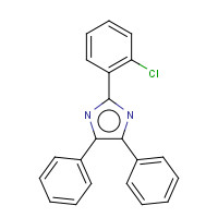 1707-67-1 2-(2-Chlorophenyl)-4,5-diphenylimidazole chemical structure