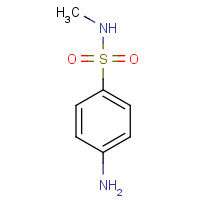 1709-52-0 4-AMINO-N-METHYL-BENZENESULFONAMIDE chemical structure