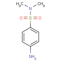 1709-59-7 4-AMINO-N,N-DIMETHYL-BENZENESULFONAMIDE chemical structure