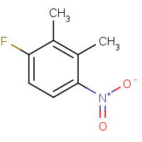 1736-87-4 3-FLUORO-6-NITRO-O-XYLENE chemical structure