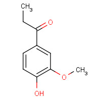1835-14-9 4'-Hydroxy-3'-methoxypropiophenone chemical structure
