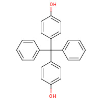 1844-01-5 4,4'-Dihydroxytetraphenylmethane chemical structure