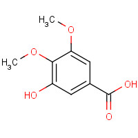 1916-08-1 3-Hydroxy-4,5-dimethoxybenzoic acid chemical structure