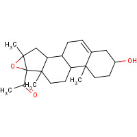 1922-48-1 16BETA-METHYL-16ALPHA,17ALPHA-EPOXYPREGNENOLONE chemical structure