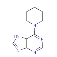 1928-81-0 6-PIPERIDINOPURINE chemical structure