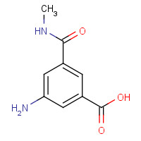 1954-96-7 5-AMINO-N-METHYLISOPHTHALAMIC ACID chemical structure