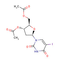 1956-30-5 3',5'-DIACETYL-5-IODO-2'-DEOXYURIDINE chemical structure