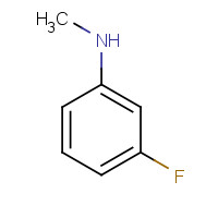 1978-37-6 3-FLUORO-N-METHYLANILINE chemical structure