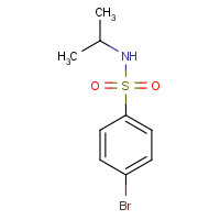 1984-27-6 4-BROMO-N-ISOPROPYLBENZENESULPHONAMIDE chemical structure