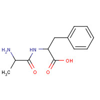 1999-45-7 DL-ALANYL-DL-PHENYLALANINE chemical structure