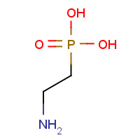 2041-14-7 (2-Aminoethyl)phosphonic acid chemical structure