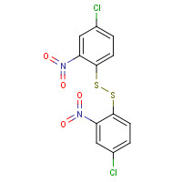 2050-66-0 2,2'-DINITRO-4,4'-DICHLORO DIPHENYL DISUFIDE chemical structure