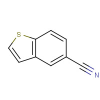 2060-63-1 1-BENZOTHIOPHENE-5-CARBONITRILE chemical structure