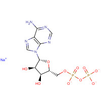 2092-65-1 ADENOSINE-5'-DIPHOSPHATE TRISODIUM SALT chemical structure