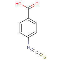 2131-62-6 4-CARBOXYPHENYL ISOTHIOCYANATE chemical structure