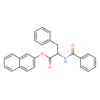 2134-24-9 N-BENZOYL-DL-PHENYLALANINE 2-NAPHTHYL ESTER chemical structure
