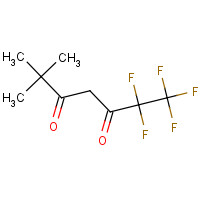 2145-68-8 1,1,1,2,2-PENTAFLUORO-6,6-DIMETHYL-3,5-HEPTANEDIONE chemical structure