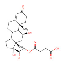 2203-97-6 Hydrocortisone 21-hemisuccinate chemical structure