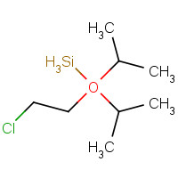 2212-08-0 CHLOROMETHYLMETHYLDIISOPROPOXYSILANE chemical structure