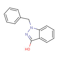 2215-63-6 1-Benzyl-3-hydroxy-1H-indazole chemical structure