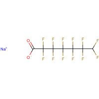 2264-25-7 2,2,3,3,4,4,5,5,6,6,7,7-DODECAFLUOROHEPTANOIC ACID,SODIUM SALT chemical structure