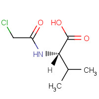 2279-16-5 CHLOROACETYL-L-VALINE chemical structure