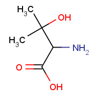 2280-28-6 (R)-2-Amino-3-hydroxy-3-methylbutanoic acid chemical structure